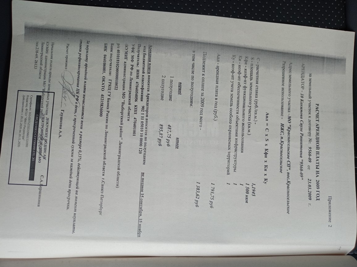 Выкуп земельного участка из аренды в собственность